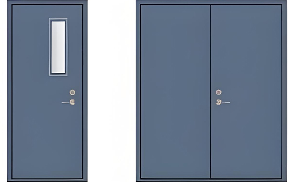 钢制曲麻莱防火门 钢制曲麻莱防火门